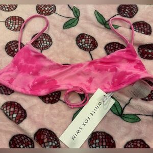 White Fox Tulum Bikini Top